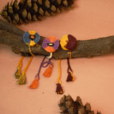 Seed Rakhi Rakhi For Brother-Eco-Friendly & Handmade- (Multi)